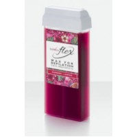 Cire Tiède Roll-ON Italwax 100ml / Flex Liposoluble Framboise